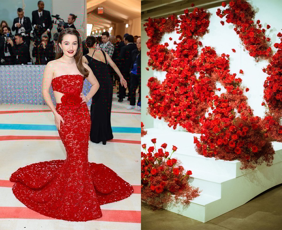 Kaitlyn Dever at the Met Gala & Red Roses Event