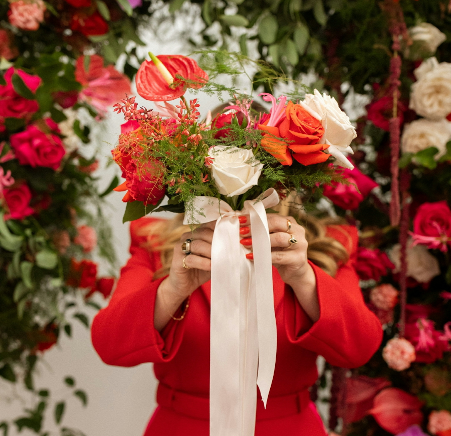 woman-holding-flowers