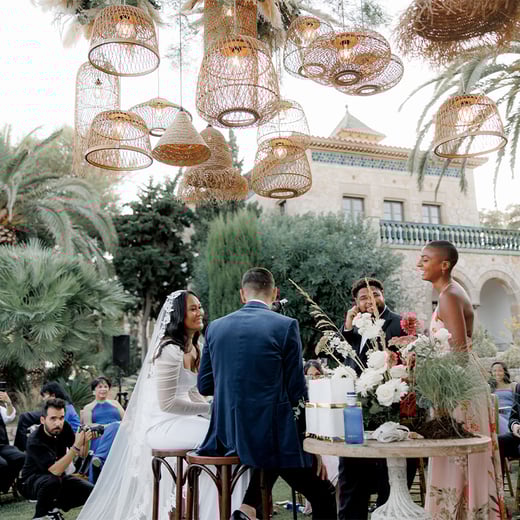 Boho Destination Wedding Weekend in Barcelona