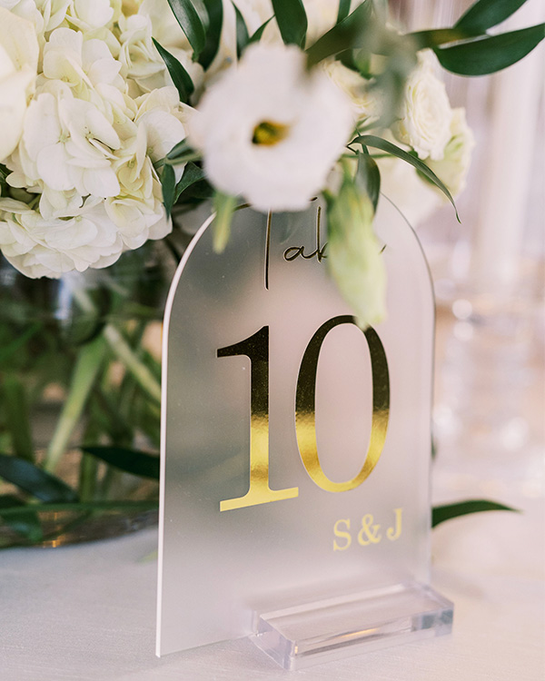 Wedding Table Numbers for All Wedding Styles